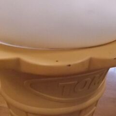 スジャータ TOMI ソフトクリーム型看板 高さ50cm オブジェ インテリア