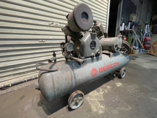 エアーコンプレッサー 200V ベビコンbebicon HITACHI
