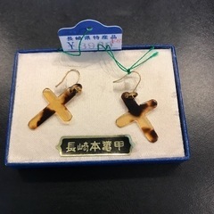 べっこう　イヤリング　ピアス