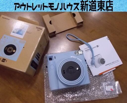 FUJIFILM instax SQUARE SQ1 チェキスクエア インスタントカメラ 富士フィルム グレイシャーブルー 水色系 札幌市東区 新道東店