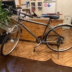 【アルミフレーム】700x 28c オートライト　クロスバイク