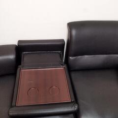 引き取り限定　コーナーローソファー５点セット