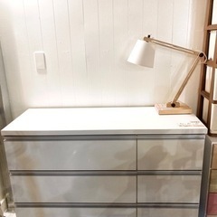 チェスト　ホワイト　クリーニング済み【管理番号81010】