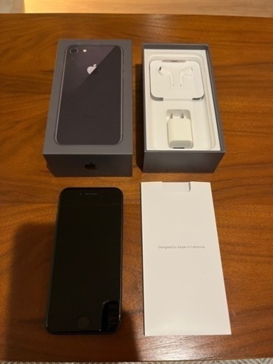 【中古】iPhone8 64GB スペースグレイ