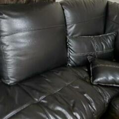 【ほぼ新品未使用‼️】ニトリ L字ソファー 本革 