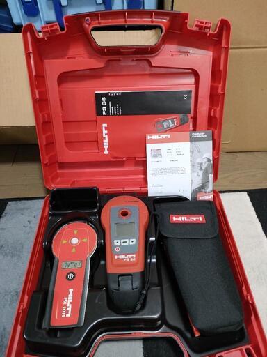 完動品！超美品！】日本HILTI ヒルティー PS35 鉄筋探知器 マルチ探知