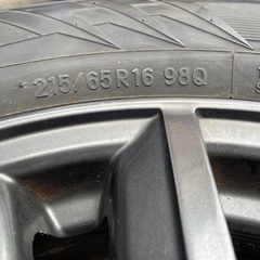 スタッドレスタイヤ 215/65R16 アルミホイール付（アルファード装着）
