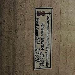 [値引き]コントラバス ウッドベース Gliga GemsⅡGamba Shape Round Back (Gliga製)★ソフトケース付き