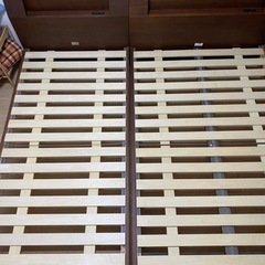 シモンズマットレスとベッドフレームセット(シングル&セミダブル)