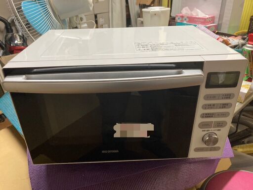 ☆中古￥8,500！【会員価格￥8,500】IRIS OHYAMA　オーブンレンジ　家電　2020年製　MO-F1805-W型　【BJ062】