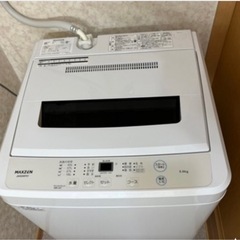 【1年も使用していません】洗濯機 maxzen JW50WP01...