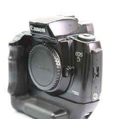 CANON EOS5 フイルムカメラ・グリッフ付+430EZスト...