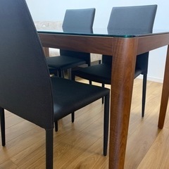 【ダイニングセット】テーブル&椅子4脚