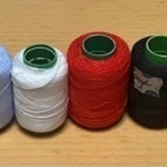 糸のセット 太巻き7本細巻き2本 糸の太さはほぼ同サイズ