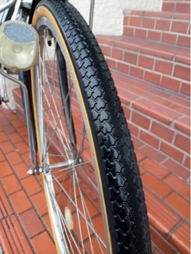 27インチ自転車】6段変速付き リヤタイヤ新品❗️シティサイクル 若林