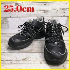 【ネット決済】安全靴 25.0cm ブラック 黒 バイクブーツ ...