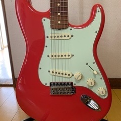 【お値下げ】FIESTA RED フェンダーストラト（ジミヘンfuzz付）