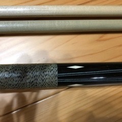 ビリヤードキュー　2本セット　ケース付