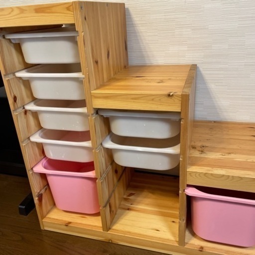 イケア（IKEA） おもちゃ収納 おもちゃ箱 子供収納 TROFAST トロ 