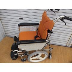 車椅子　 KS-0519-04 ナショナル　介助式　リラクターン...