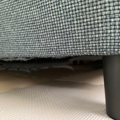 【取引中】LOWYA ロウヤ 3人掛けカウチソファ