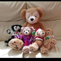 ダッフィーぬいぐるみセット