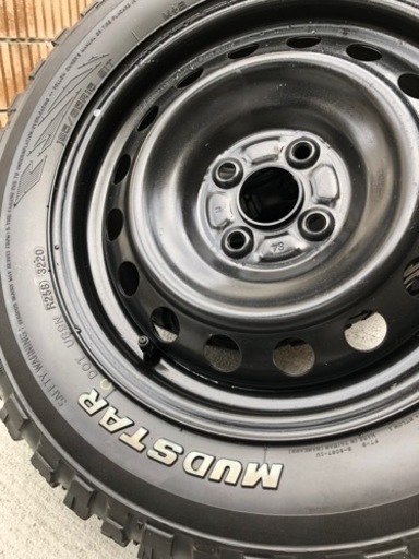 値下げしましたMUDSTAR RADIAL M/T 195/65R/15 鉄チン 【公式通販】