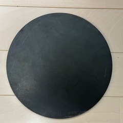 焼肉・クレープ鉄板　6mm φ240 板厚6mm黒皮鉄板