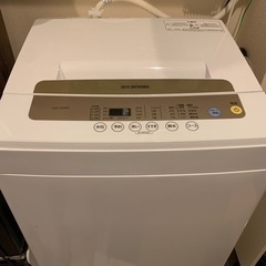 【受渡確定済】アイリスオオヤマ全自動洗濯機 5KG 簡易乾燥機能付き