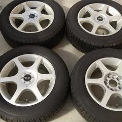 ご成約🎵16日(日)迄のお渡し価格🙋超バリ山🎉195/65R15冬タイヤセット(アルミ付き)