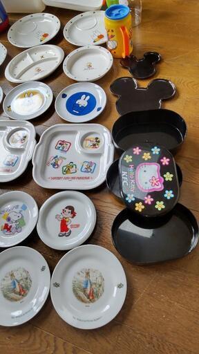 未使用品多数　キャラクター食器等合計27点以上