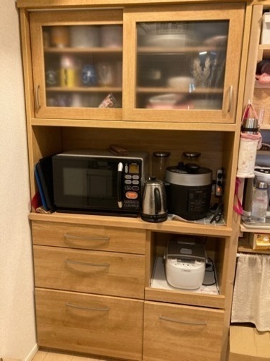 食器棚　キッチンボード　ニトリ