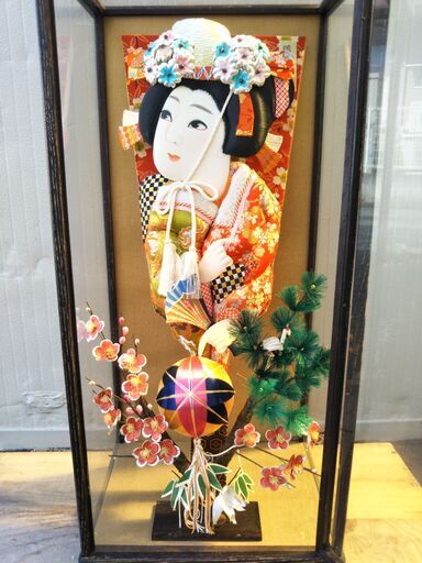 道成寺　羽子板人形　【美品】