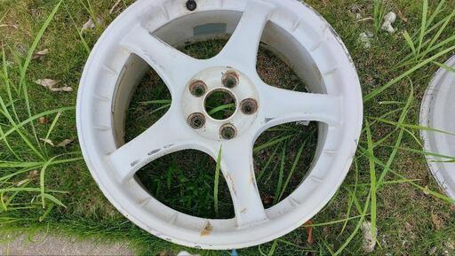 アドバンホイール 希少 希少❗️ADVAN Racing‼️RSⅡ 18×8.5J 4本中古