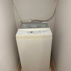 【讓渡者決定】 2019年製ニトリ洗濯機6kg  取扱説明書付き