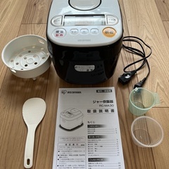 アイリスオーヤマ　銘柄炊き ジャー炊飯器 3合 RC-MA30