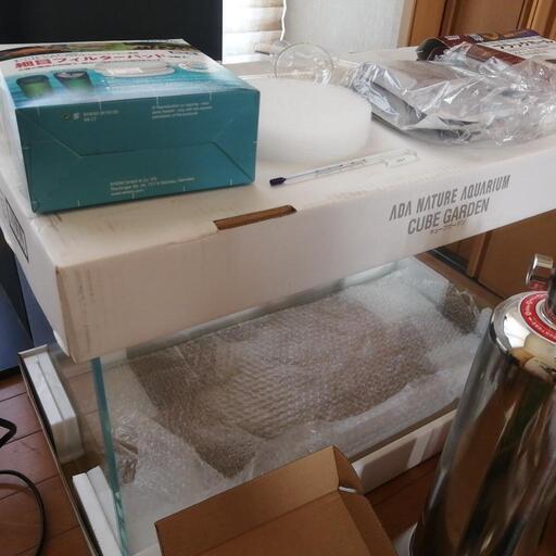 取り引き完了）ADA アクアリウム 60cm 水槽他 水草育ちます 【公式 