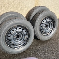 【ネット決済・配送可】195/65R15 BS スタッドレス ト...