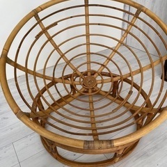 アジアン風　ラタンソファー