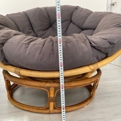 アジアン風　ラタンソファー