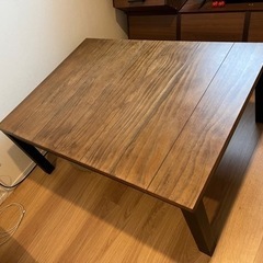 こたつテーブル　古木風　ヴィンテージ　リビングテーブル