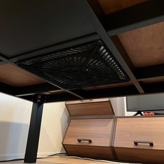 こたつテーブル　古木風　ヴィンテージ　リビングテーブル