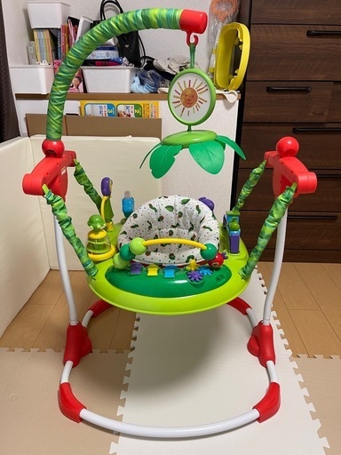 日本育児 はらぺこあおむし アクティビティジャンパー　ジャンパルー