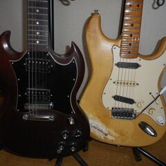 Fender Japan Yngwie model　と　Gibson　SG 　交換希望