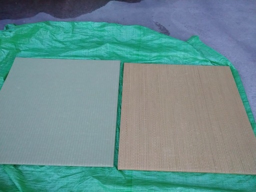（値下げ）琉球畳　82cm × 82cm × 2.5cm　８枚　ユニット畳　置き畳