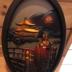 京都大文字壁飾り