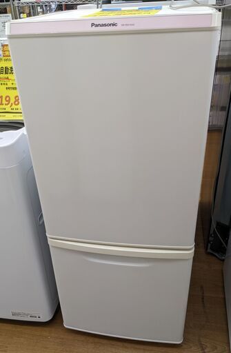 Panasonic 2ドア冷蔵庫 NR-BW14AC 2017年製　ag-kd080