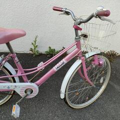 子供用自転車　24インチ　ピンク