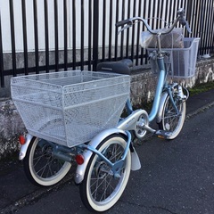 整備・美品車＞ブリジストン BW10・三輪自転車 定価75,800円 ブルー