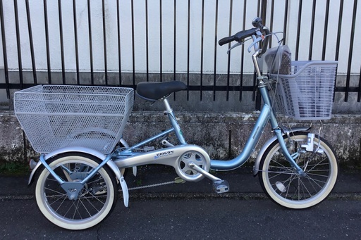 ＜整備・美品車＞ブリジストン BW10・三輪自転車 定価75,800円 ブルー